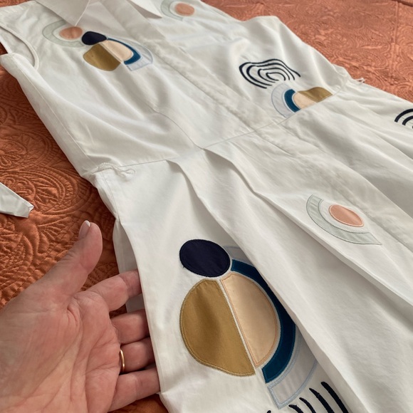 Lafayette High quality Cotton women midi dress - Picture 4 of 6